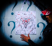 Load image into Gallery viewer, PAINT SPLATT TOTE BAG